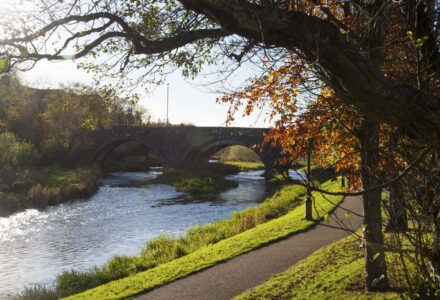 Ellon Riverside Path links to Formatine & Buchan Way