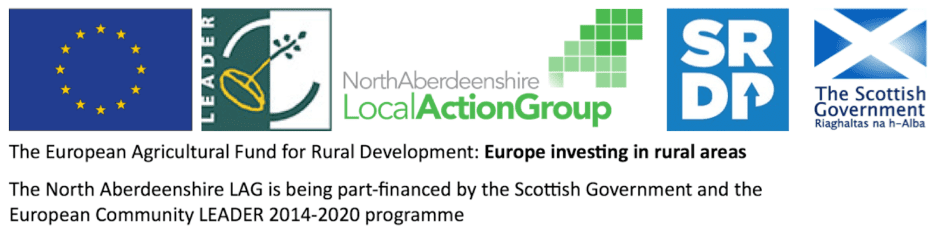 Funded by LEADER, North Aberdeenshire Local Action Group and the Scottish Government